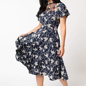 BNWT Unique vintage 1940s jessie swing dress